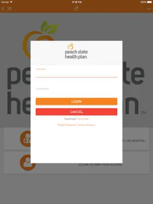 Peach State Health Plan android App screenshot 1