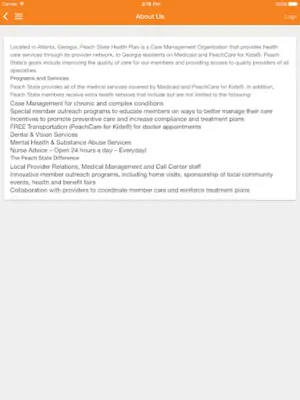 Peach State Health Plan android App screenshot 2